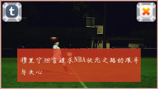 穆里宁坦言追求NBA状元之路的艰辛与决心